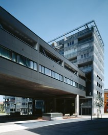 Housing Complex Kaiserebersdorf - bridge and tower