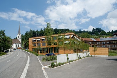 Social Center Röthis - urban-planning context