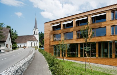 Social Center Röthis - view from south