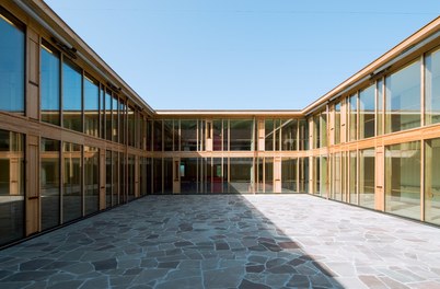 Social Center Röthis - courtyard