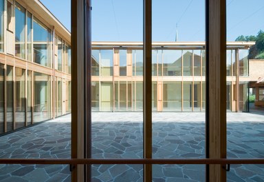 Social Center Röthis - view into courtyard