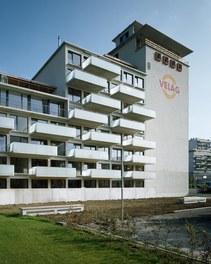 Revitalization Velag Area - balconies and tower