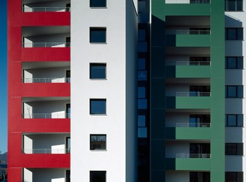 Housing Complex Kammelweg - detail of facade