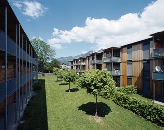 Housing Complex Almeintelweg - courtyard