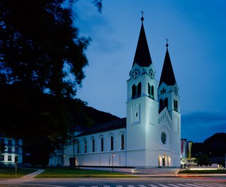 Parish Church Götzis - night shot