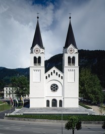 Parish Church Götzis - view from street