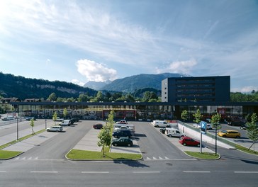 Housing Estate and Shopping Center - general view