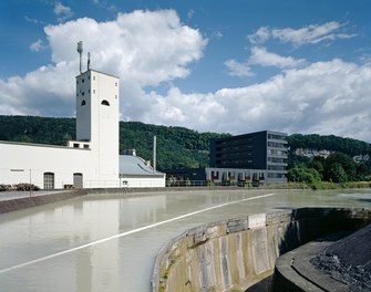 Housing Estate and Shopping Center - river and dam