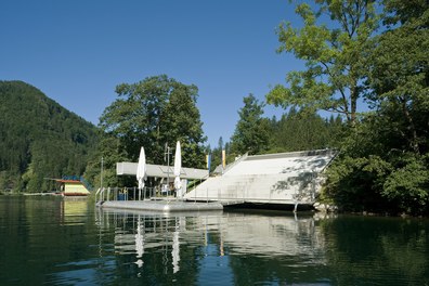 Seebühne Lunz - daytime swimming