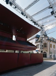 Mobile Tribühne Haag - before event