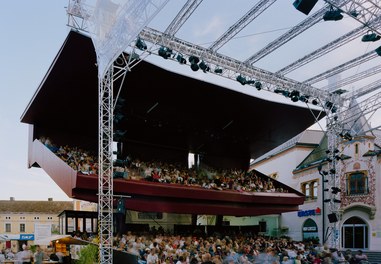 Mobile Tribühne Haag - during event