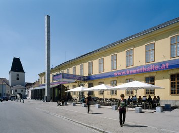 Kunsthalle Krems - southfacade with restaurant
