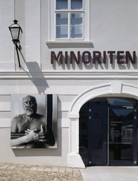 Minoritenkloster Krems-Stein - detail of facade