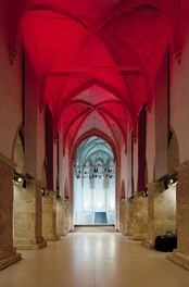 Minoritenkirche Krems-Stein - main aisle used for events