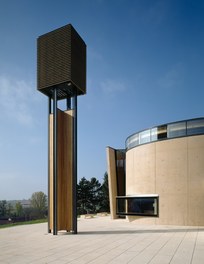 Church Oberrohrbach - square with bell tower