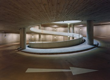 Underground Garage Kastner&Öhler - ramp