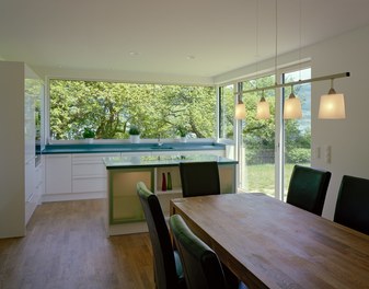 Residence Ebner - living-dining room and kitchen