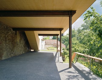 Kunsthaus Horn - open space under restaurant