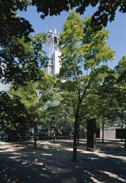 Klangturm St. Pölten - view from courtyard