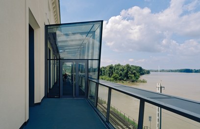 Kulturfabrik Hainburg - view from restaurant
