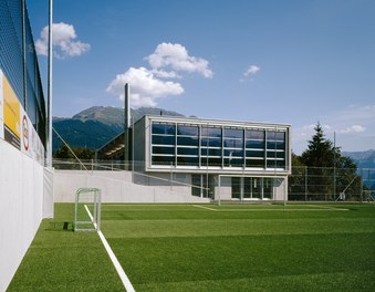 Multipurpose Building Bartholomäberg - view from west