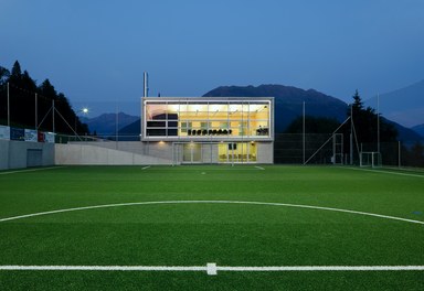 Multipurpose Building Bartholomäberg - night shot