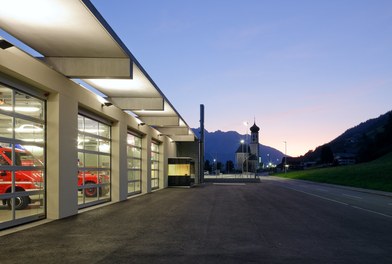 Multipurpose Building Bartholomäberg - night shot