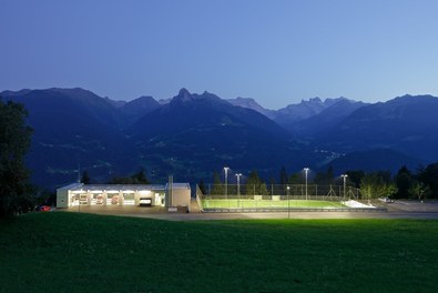 Multipurpose Building Bartholomäberg - night shot