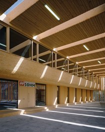 Headquarter Holzbau Sohm - entrance