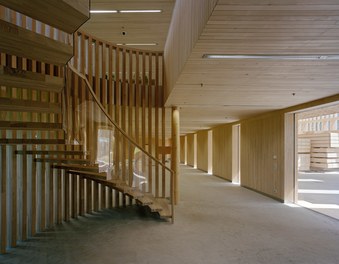 Headquarter Holzbau Sohm - staircase