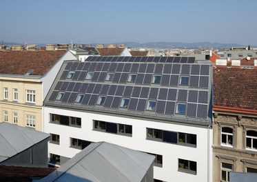 Student Hostel Kandlgasse - solar panels