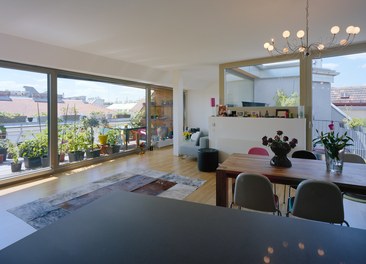 Attic Kaiserstrasse - living-dining room