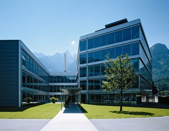 Headquarter Getzner - main entrance