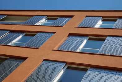Housing Complex Arlbergstrasse - detail of facade