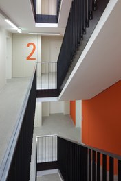 Housing Complex Arlbergstrasse - staircase
