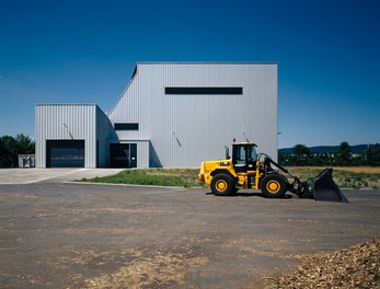 Biomass Power Plant Baden - loading area