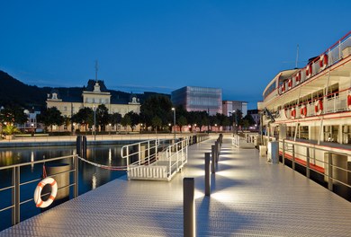 Harbor Bregenz - view from pier