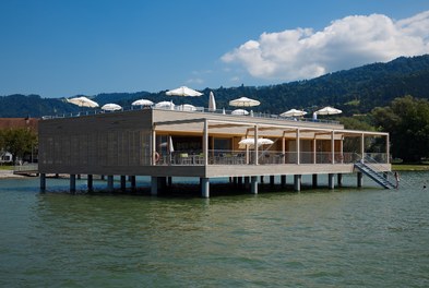Bathhouse Kaiserstrand - view from boat
