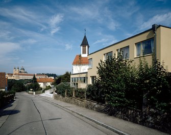 Parish Church Melk - view from street