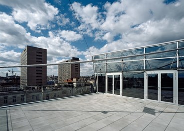 Anna Spiegel Forschungszentrum + CEMM - terrace