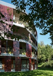 Housing Complex Sandgrubenweg Part2 - detail of facade