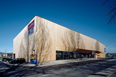 Sutterlüty Hohenems - east facade with entrance