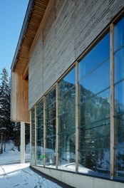 Biomasse Heizwerk Lech - detail of facade