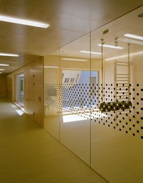 Sonderpädagogisches Zentrum Dornbirn - view into gym