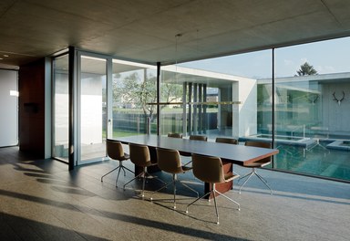 Bathhouse - living-dining room