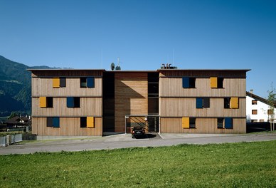 Housing Complex Jenbach - east facade with entrance