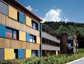 Housing Complex Jenbach - detail of facade
