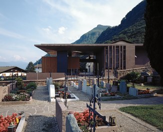 Winery Nals  Margreid - view from graveyard