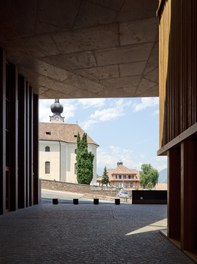 Winery Nals  Margreid - view from courtyard