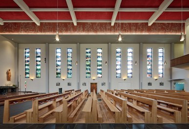 Parish Church St. Gebhard - pews